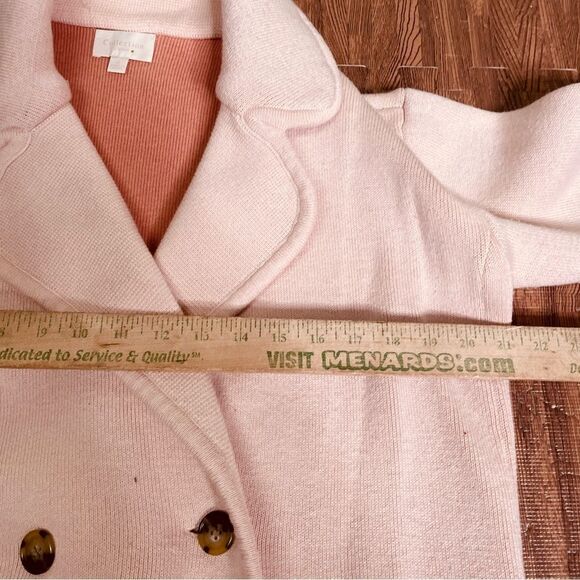 J.CREW Collection Wool Blend Oversized Double Breasted Sweater Coat Small J6333 - Picture 6 of 8